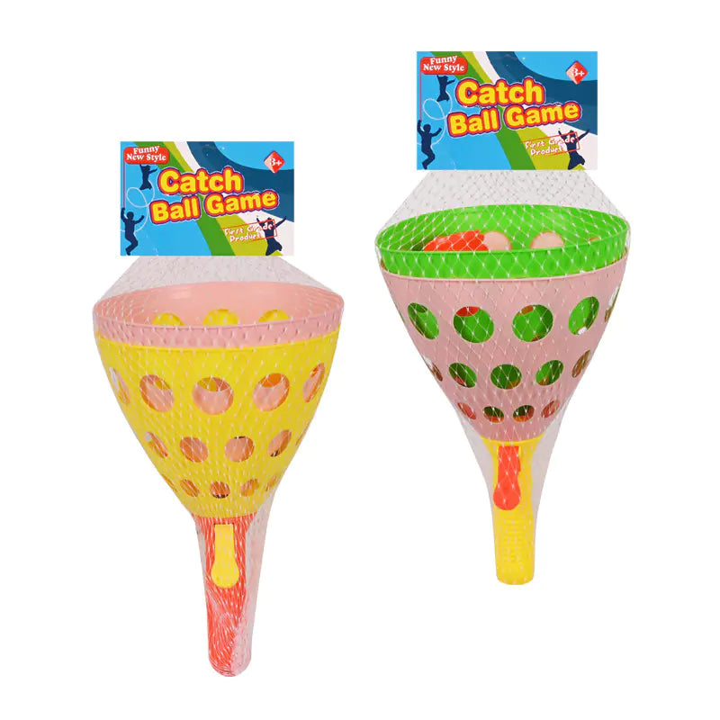 Спортна игра /2 фунии с дръжки и 4 топчета/.