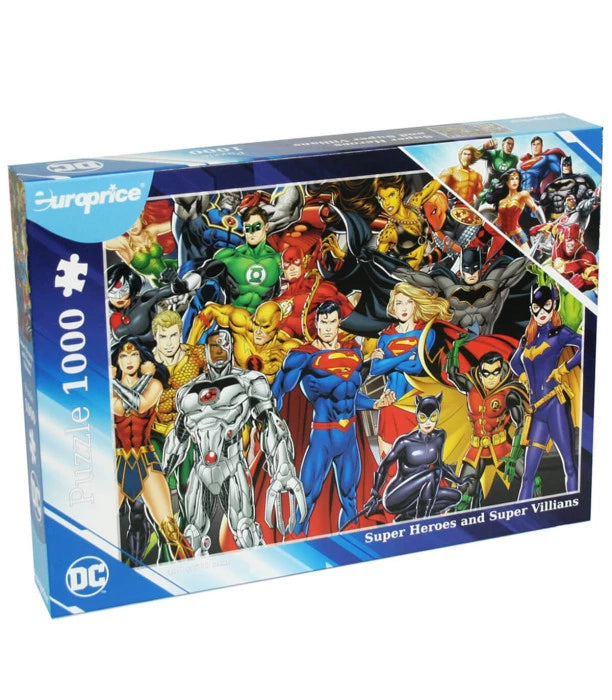 ПЪЗЕЛ SUPER HEROES AND SUPER VILLIANS 1000 ЕЛЕМЕНТА.